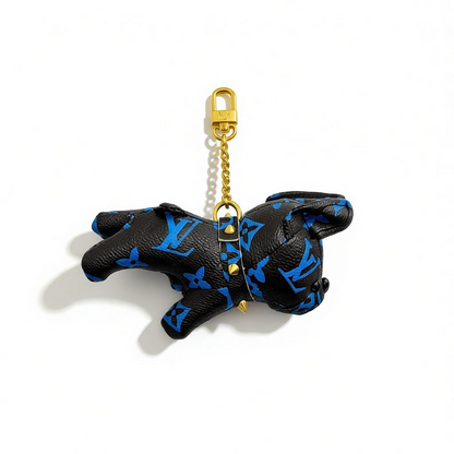 💙Louis Vuitton Blue Monogram Puppy Bag Charm💙