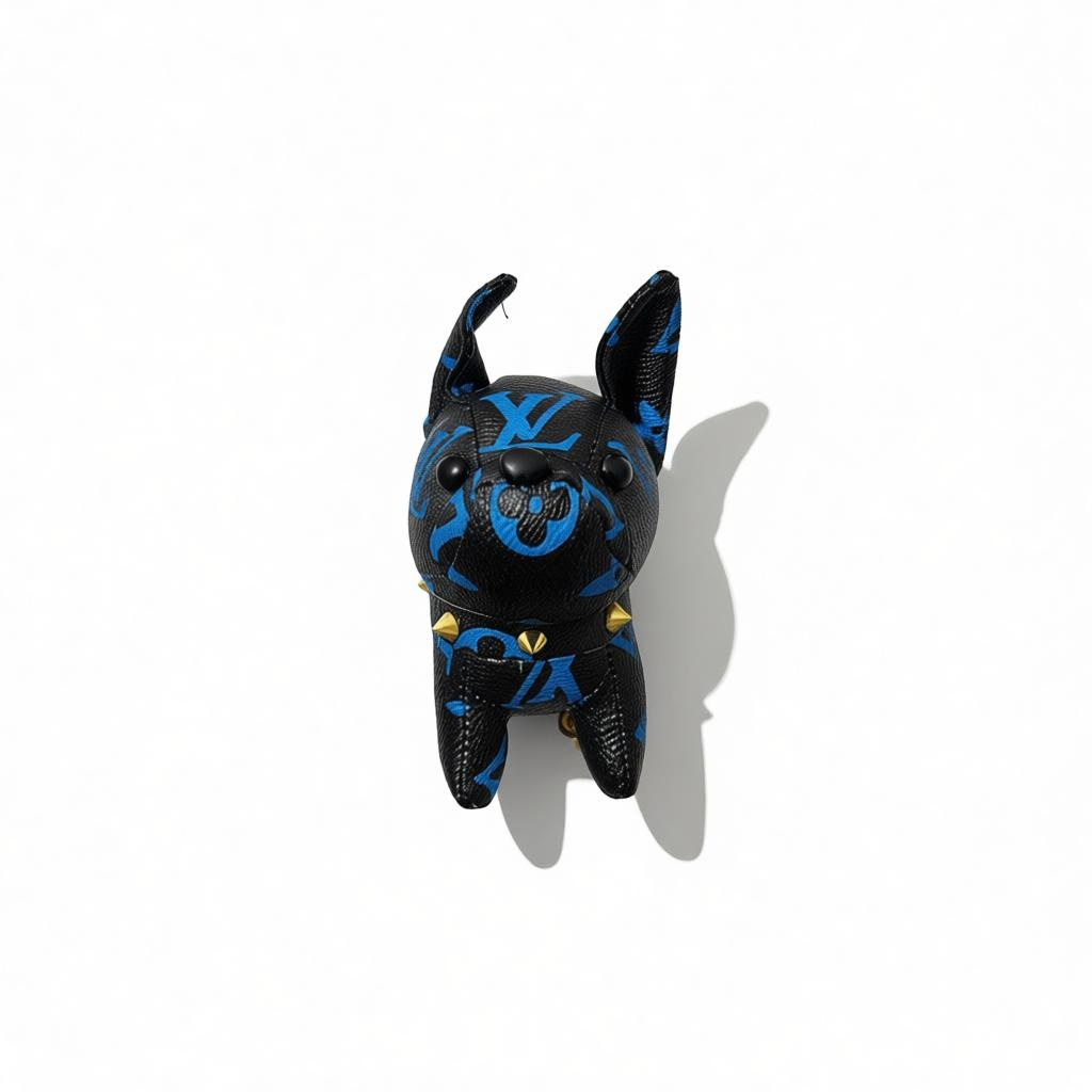 💙Louis Vuitton Blue Monogram Puppy Bag Charm💙