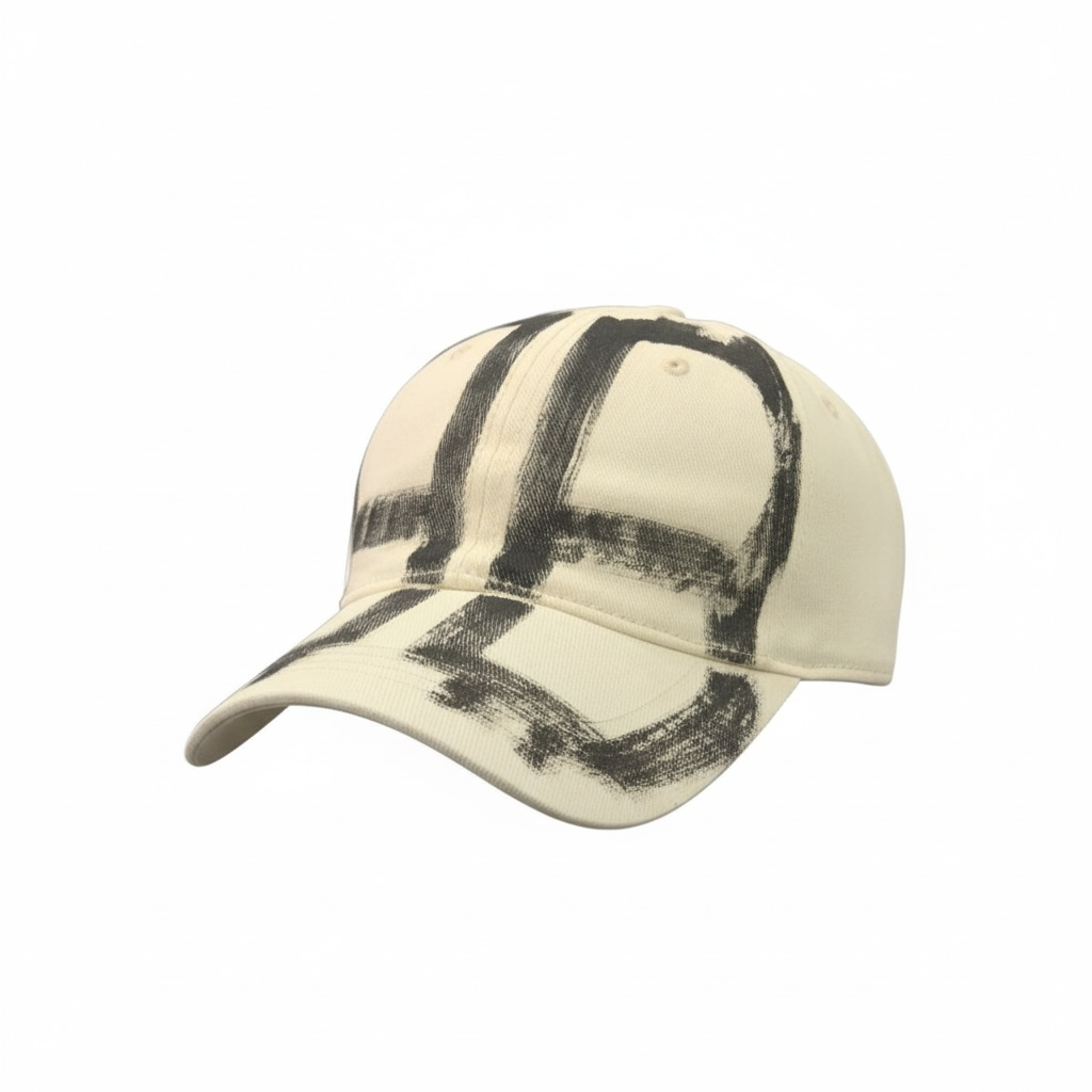 Balenciaga Brushstroke Logo Cap