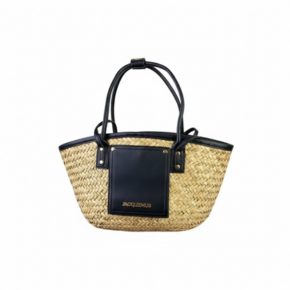 Jacquemus Le Panier Soleil Tote – Natural Elegance with a Modern Edge(28x40)
