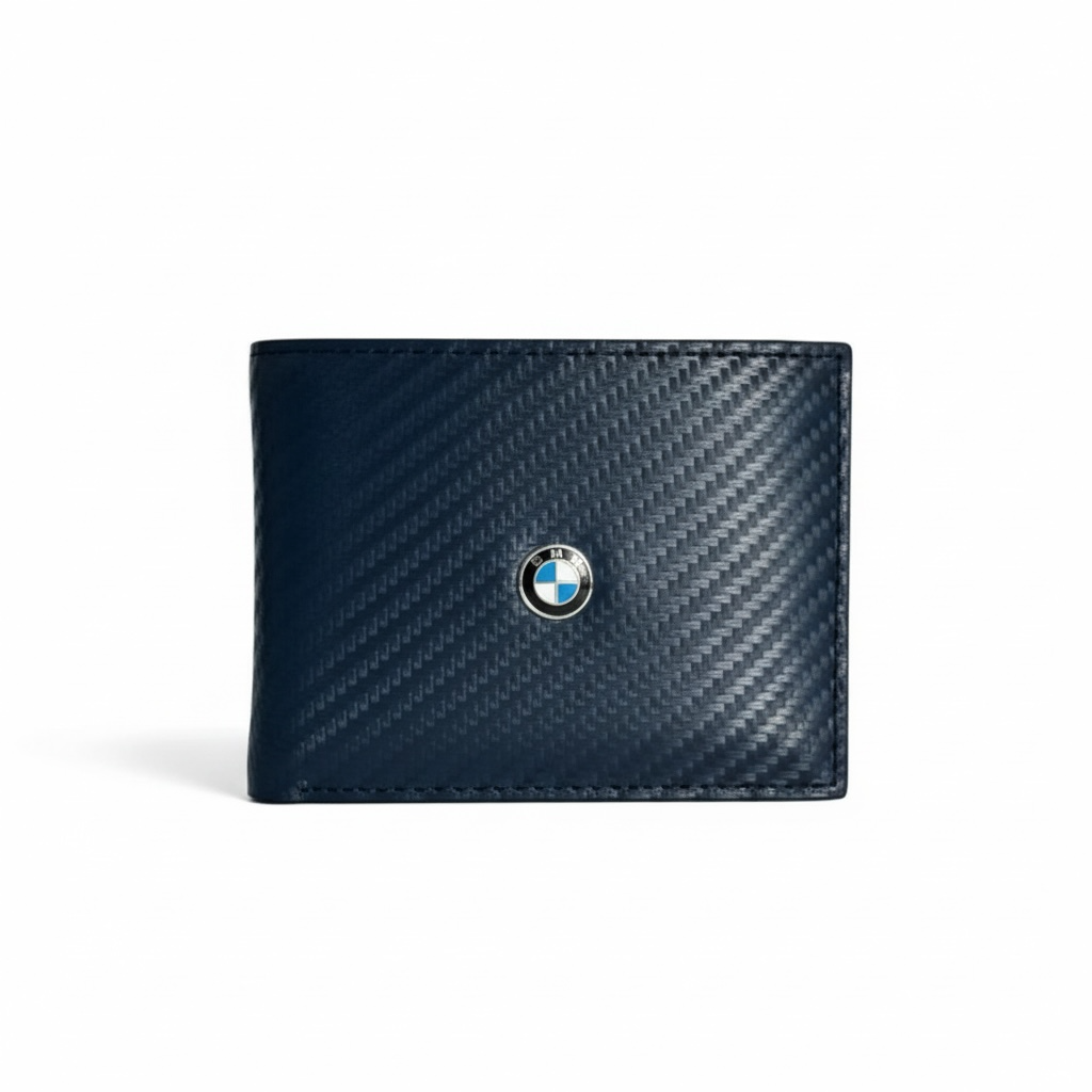 BMW Carbon Fiber Leather Wallet