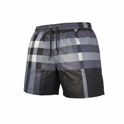 🖤 Burberry Check Swim Shorts – Black Heritage Edition 🌊🩳