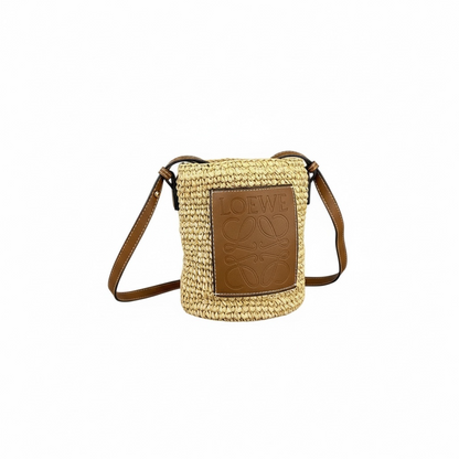 Loewe Small Raffia Crossbody – Artisanal Charm, Everyday Luxury (19x15)