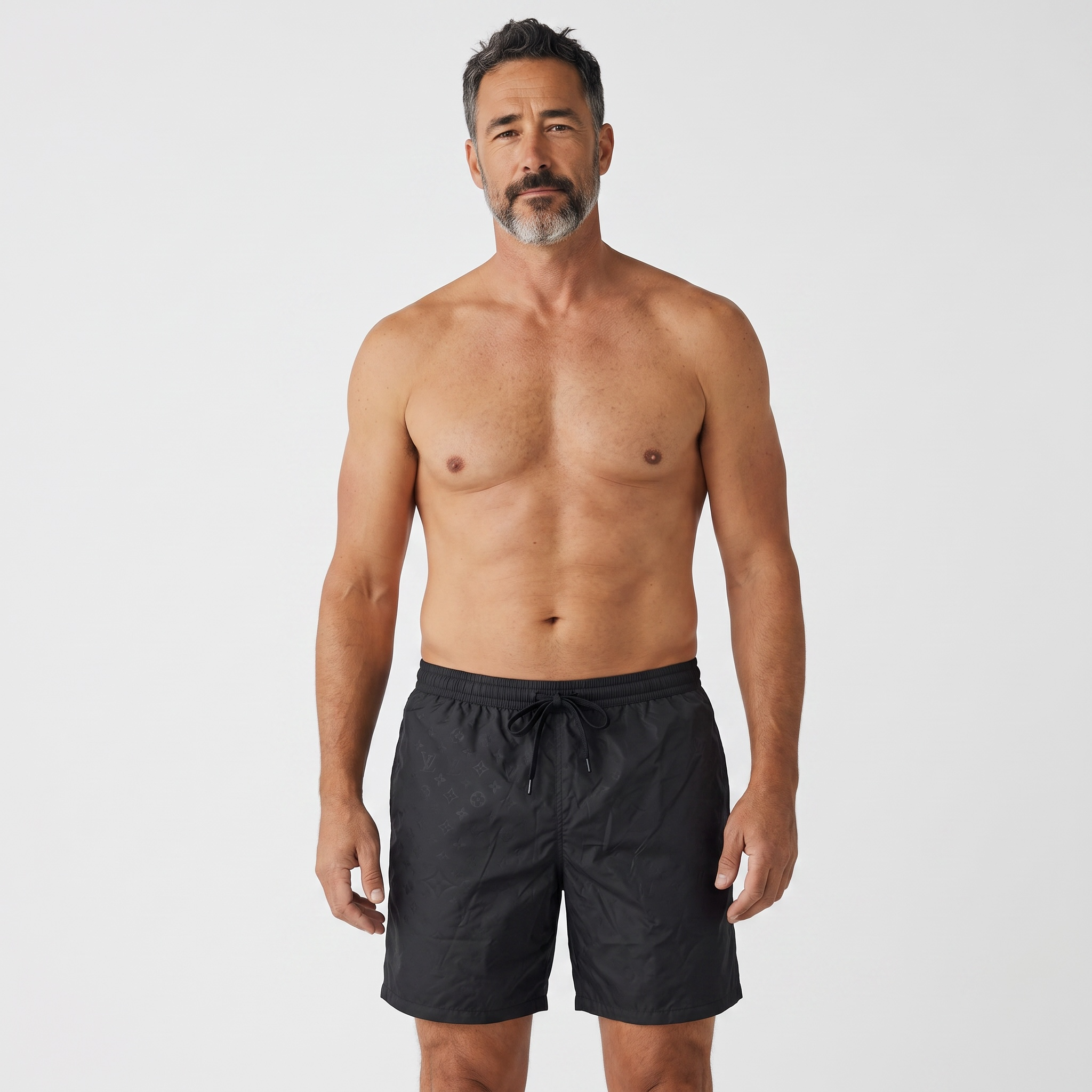 Louis Vuitton Black Swim Short – Subtle Monogram Luxury