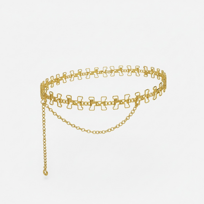 Hermès Gold Chain Belt – Iconic Link Design ✨💛