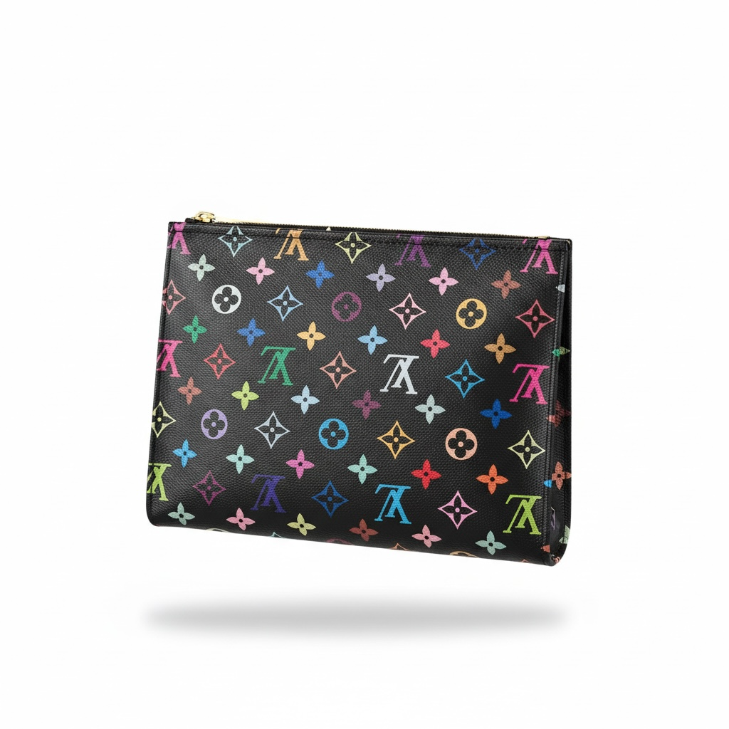 Louis Vuitton Multicolor Monogram Zip Pouch 🌈🖤