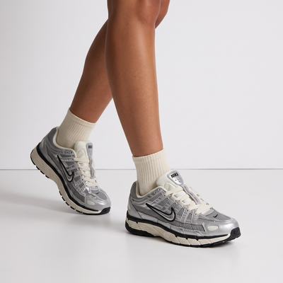 Nike P-6000 Silver Sneakers – Retro Running Style with Modern Comfort 👟✨