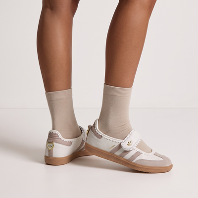adidas Samba Mary Jane – Cloud White & Pink 💖👟