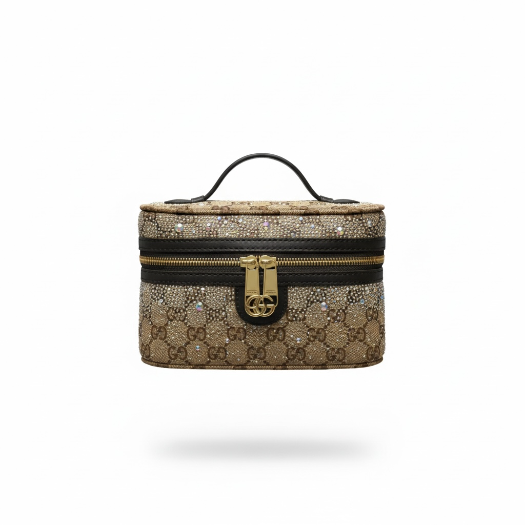 ✨💎 Gucci GG Crystal Vanity Case 💎✨
