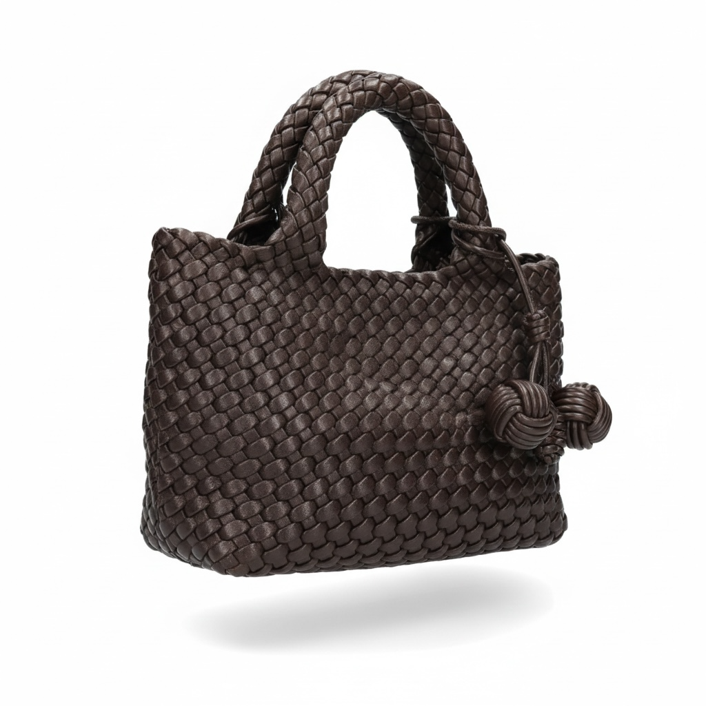👜✨ Bottega Veneta Intrecciato Mini Top Handle Bag 🤎 brown