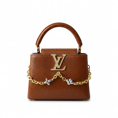 🤎✨ Louis Vuitton LV Brown Top-Handle Chain Bag ✨🤎