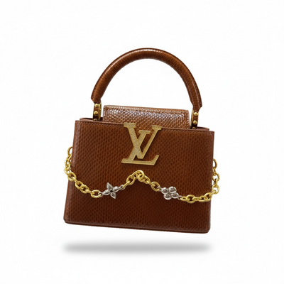 🤎✨ Louis Vuitton LV Brown Top-Handle Chain Bag ✨🤎