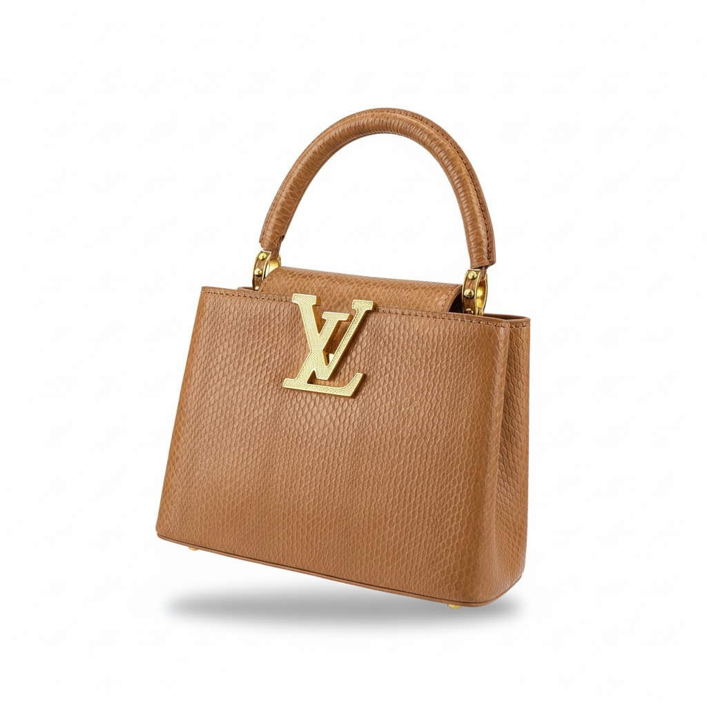 🤎✨ Louis Vuitton LV Tan Top-Handle Bag ✨🤎