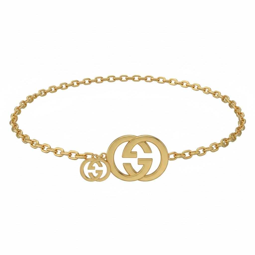💛 Gucci Interlocking G Chain Belt  💛✨