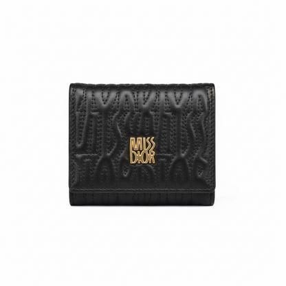 Miss Dior Black Compact Wallet 🖤✨