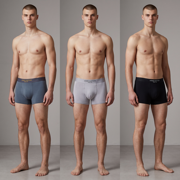 Louis Vuitton Men’s Boxer Briefs (3-Pack) 🖤 | Luxury Designer Underwear