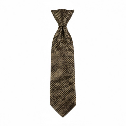 ✨ Louis Vuitton Luxury Silk Tie – Gold & Navy Monogram Pattern 👔💼 | Designer Men’s Necktie