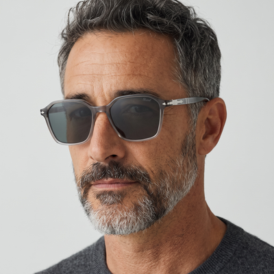 🕶️ Persol Square Sunglasses – Modern Italian Elegance
