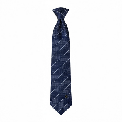 ✨ Louis Vuitton Luxury Silk Tie – Classic Blue Striped Design 👔💼 | Designer Men’s Accessory