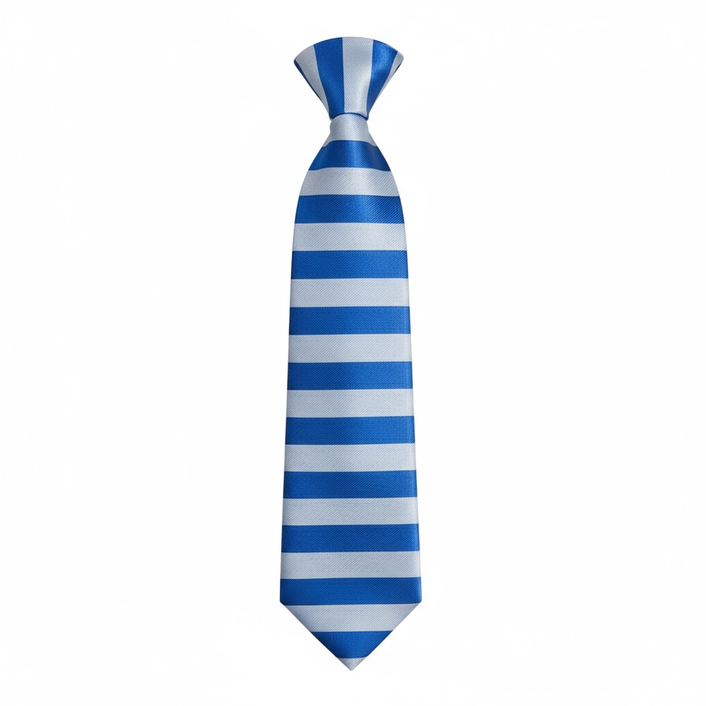 🔵 Burberry Luxury Silk Tie – Blue & Grey Striped Pattern 👔💼 | Designer Men’s Necktie
