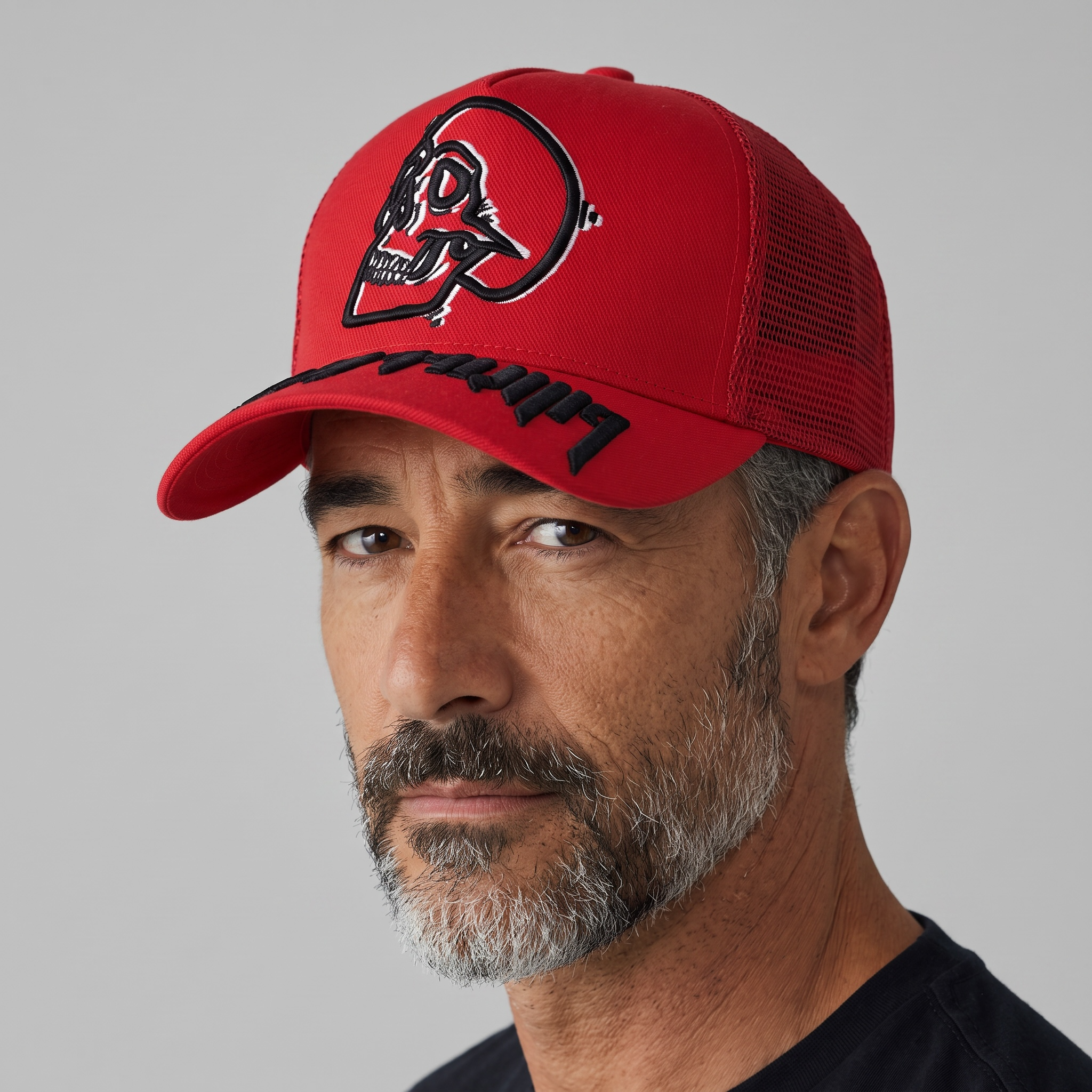 Philipp Plein Red Skull Mesh Cap 🔴💀 | Fierce Street Energy Trucker Hat