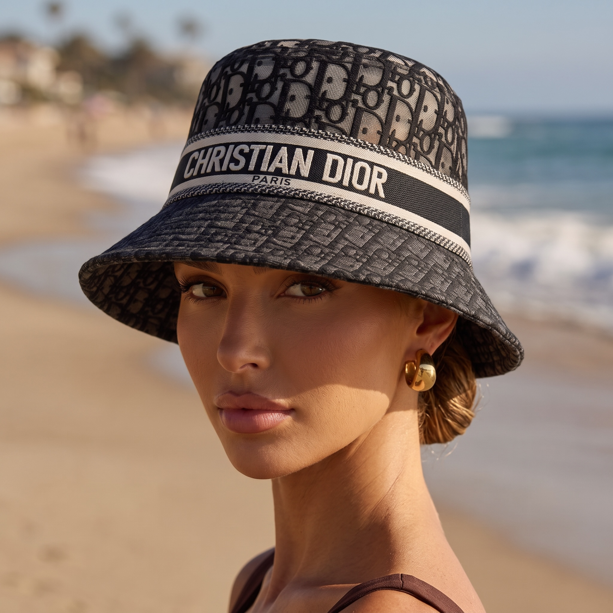🖤 Christian Dior Oblique Bucket Hat | Signature Luxury Streetwear ✨