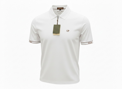 Loro Piana White Half-Zip Polo Shirt 🤍✨ Premium Luxury Fit