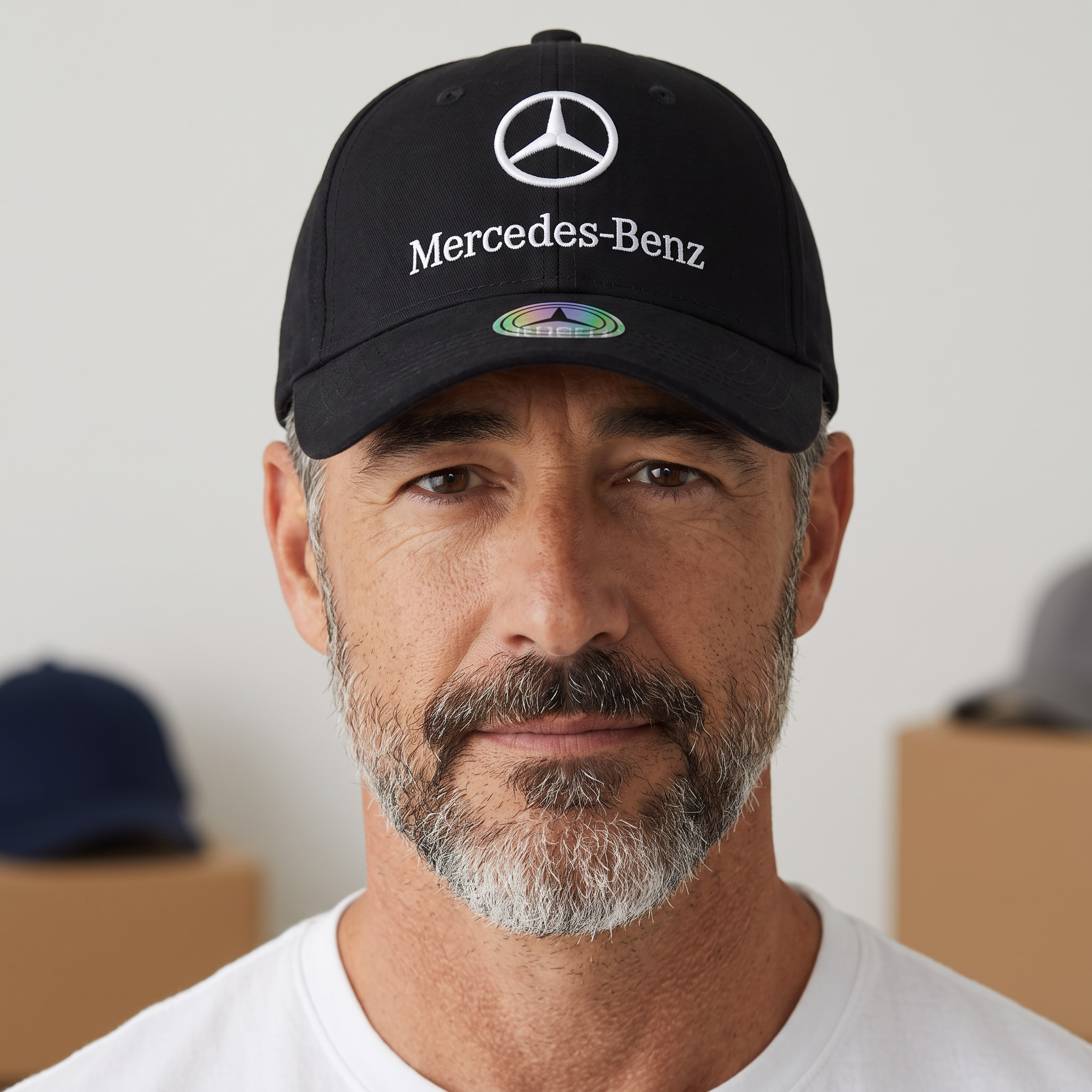 🖤 Mercedes-Benz Mesh Trucker Cap – Iconic Comfort & Cool Style 🧢🌬️