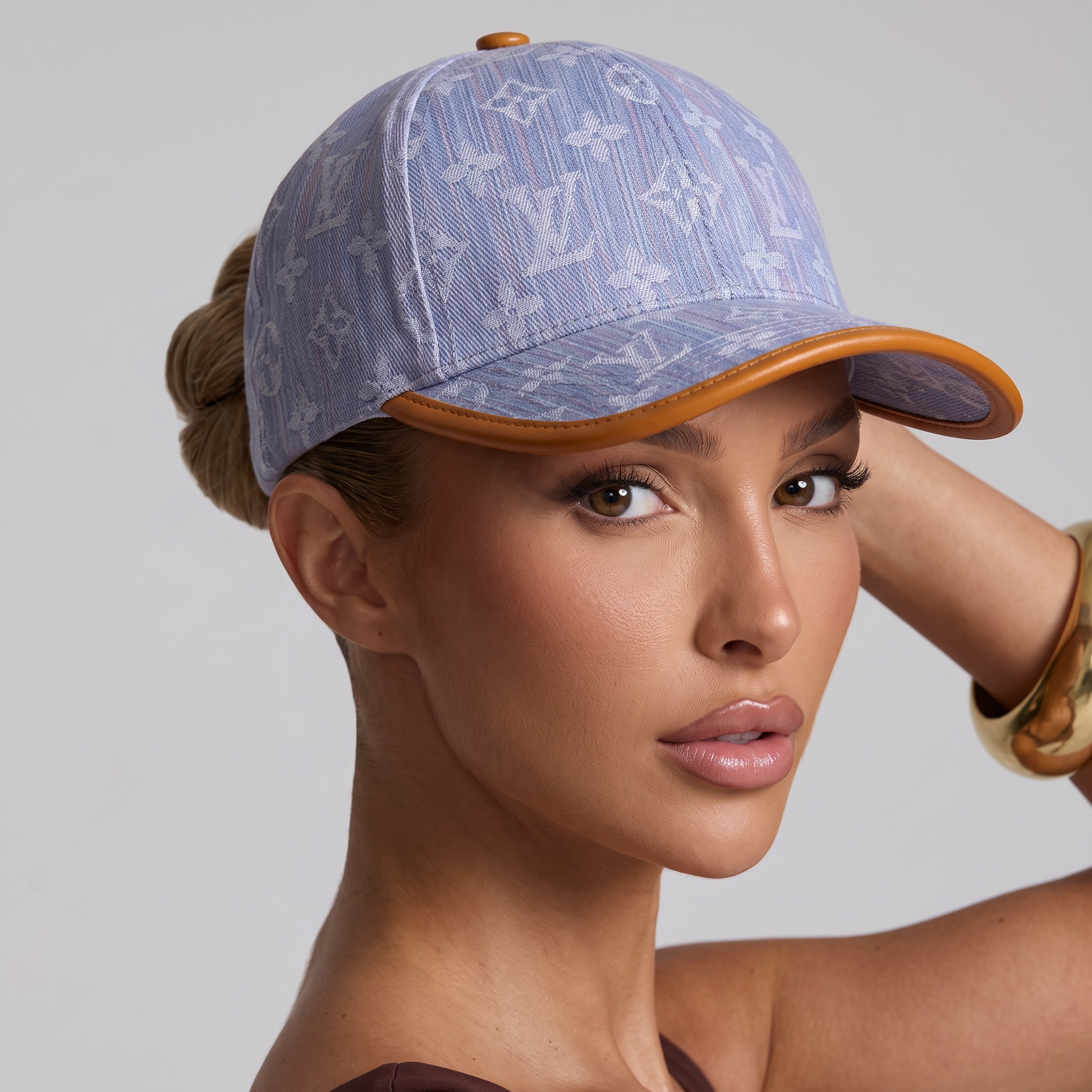 🧢✨ Louis Vuitton Monogram Baseball Cap 🤍