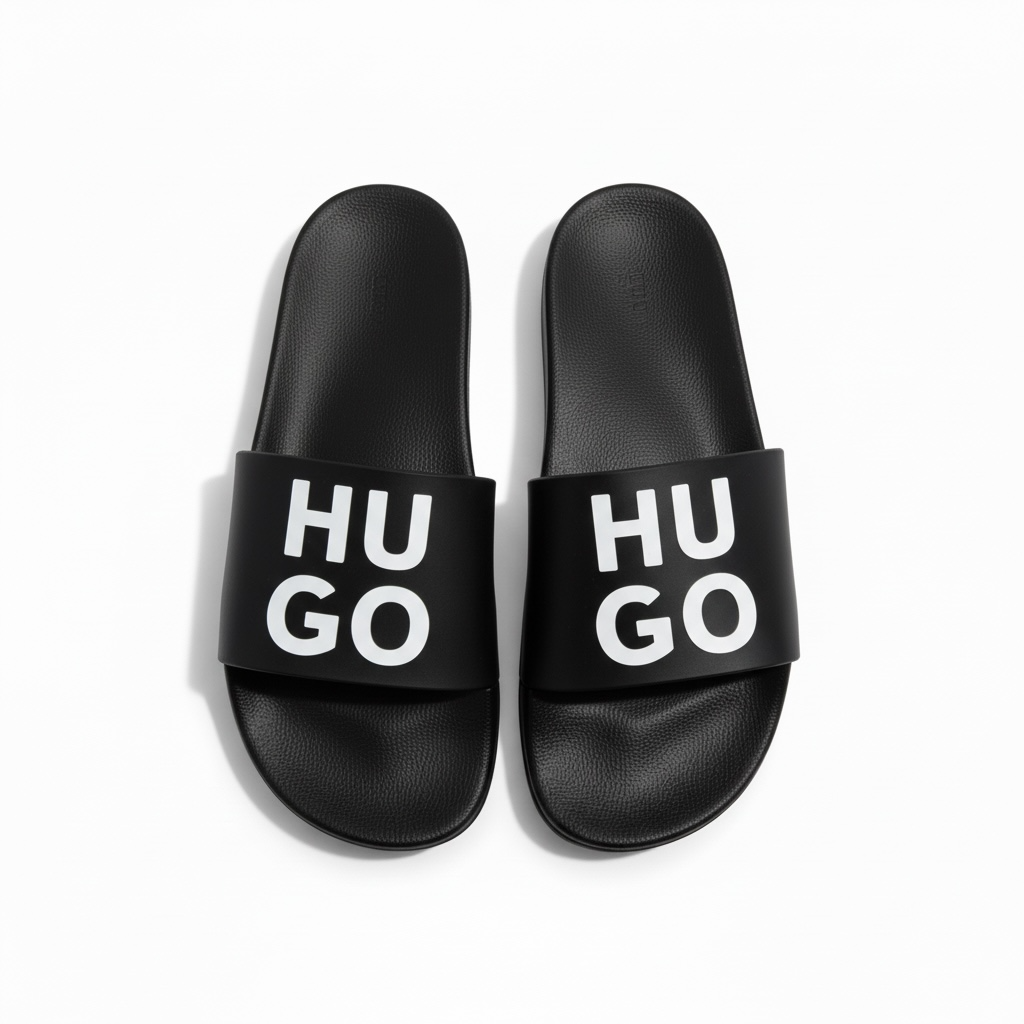 HUGO Logo Slides – Black & White Edition ⚫⚪