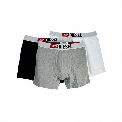 Diesel Men’s Boxer Set 🩲 (3 pcs) | Everyday Comfort & Style 🖤✨