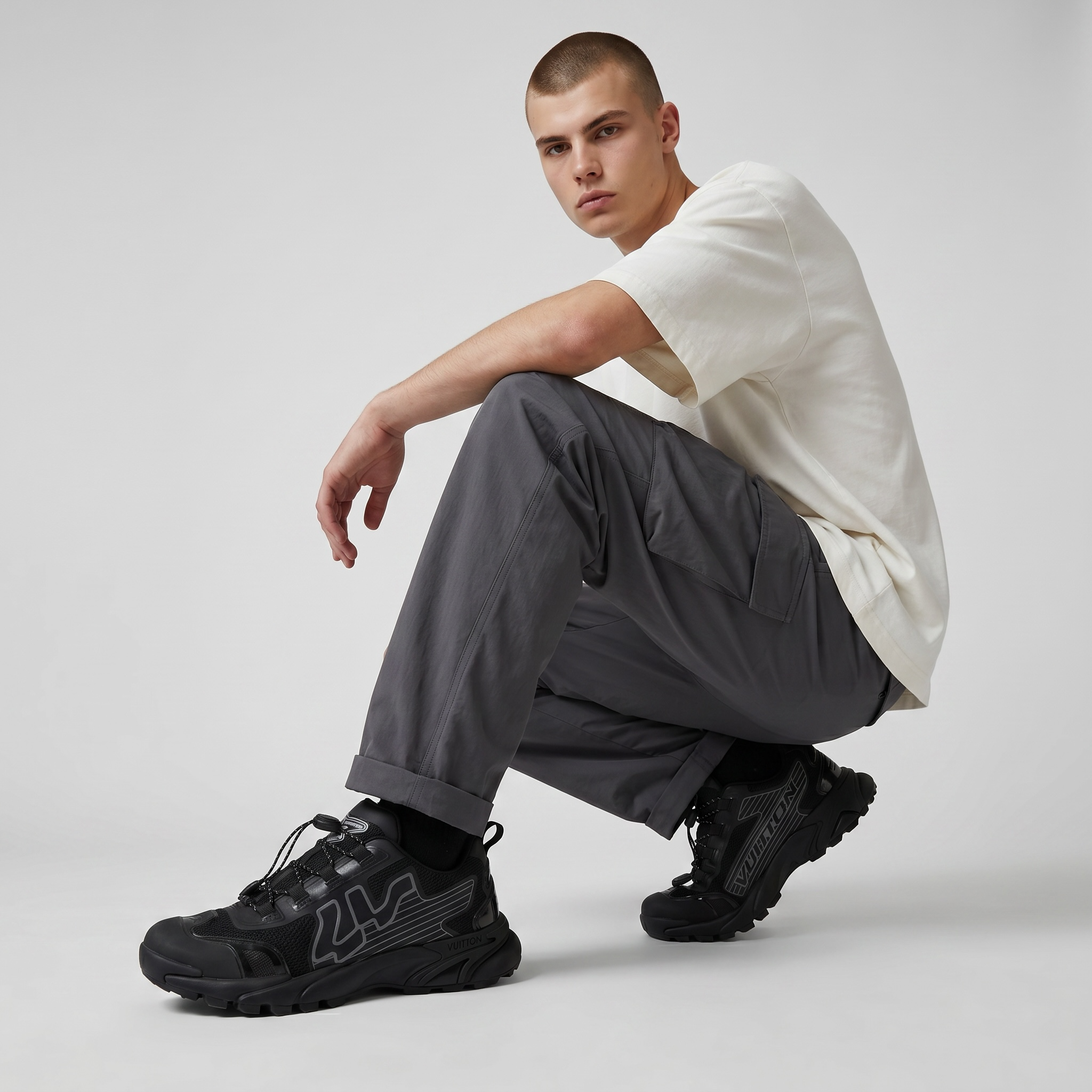 Louis Vuitton Trainer Sneaker – Iconic Monogram Elegance in Motion ✨