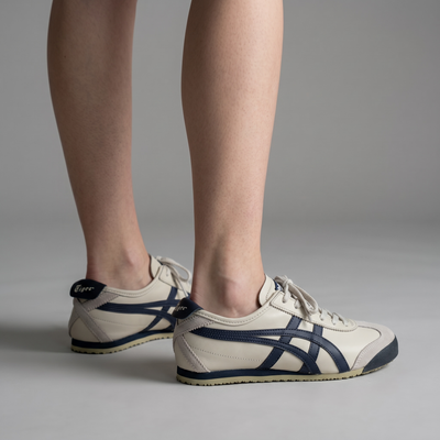 Onitsuka Tiger Mexico 66 Sneakers Beige & Navy 👟✨