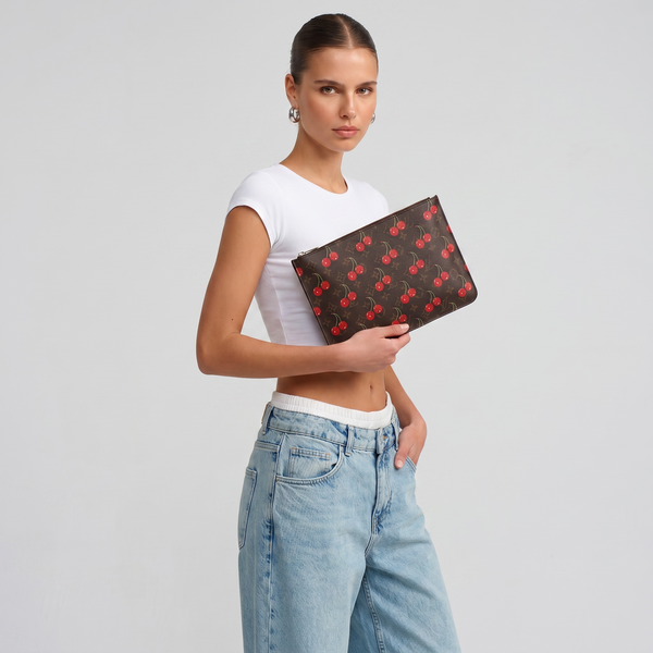 Louis Vuitton Cherry Monogram Zip Pouch 🍒🖤