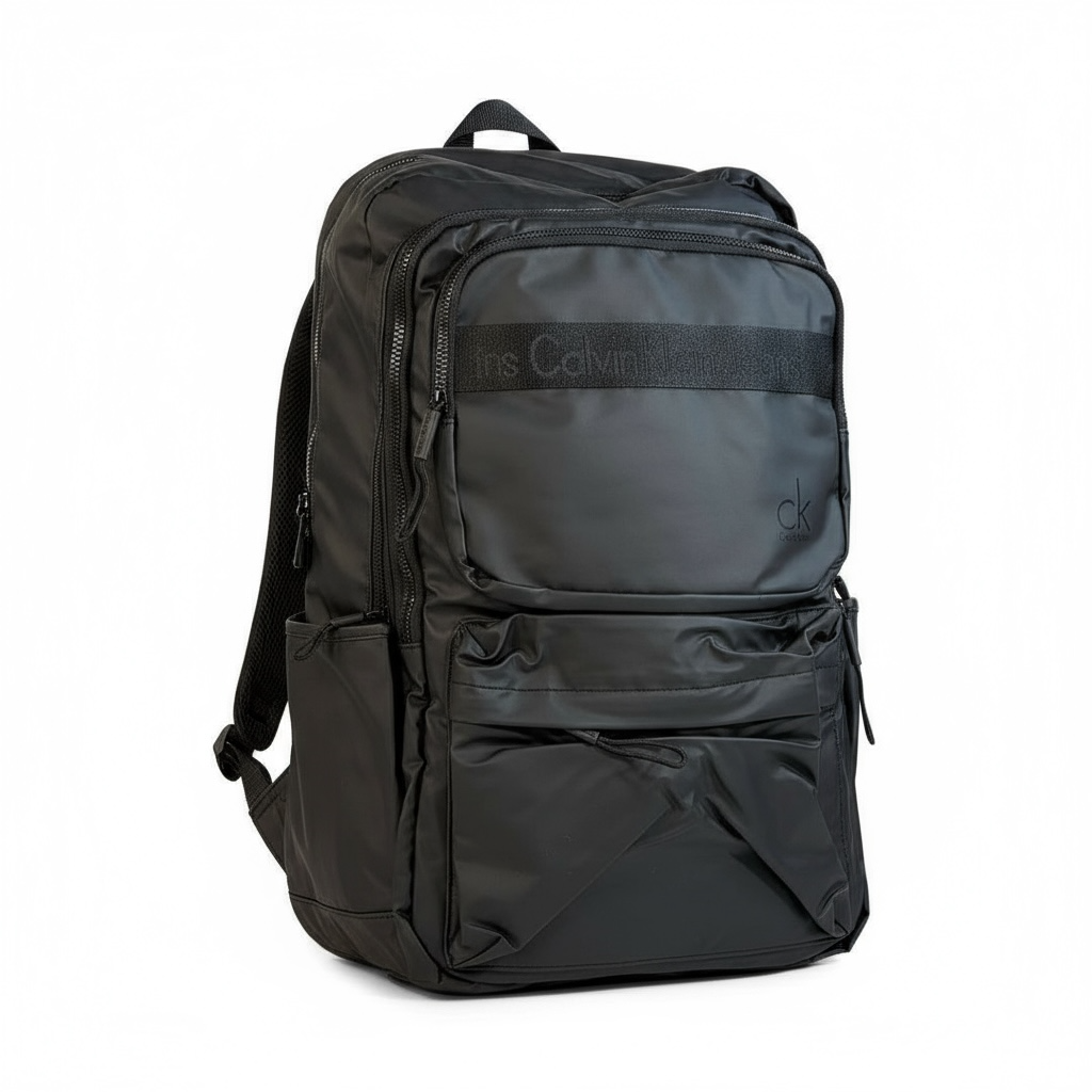 Calvin Klein Jeans Black Backpack 🎒 | Modern Minimalist Travel & Work Bag