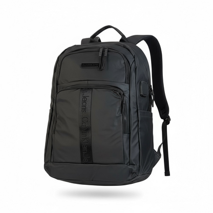 Calvin Klein Jeans Black Backpack 🎒 | Minimalist Designer Bag for Work, School & Travel