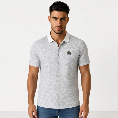 Burberry Monogram Signature Short Sleeve Shirt