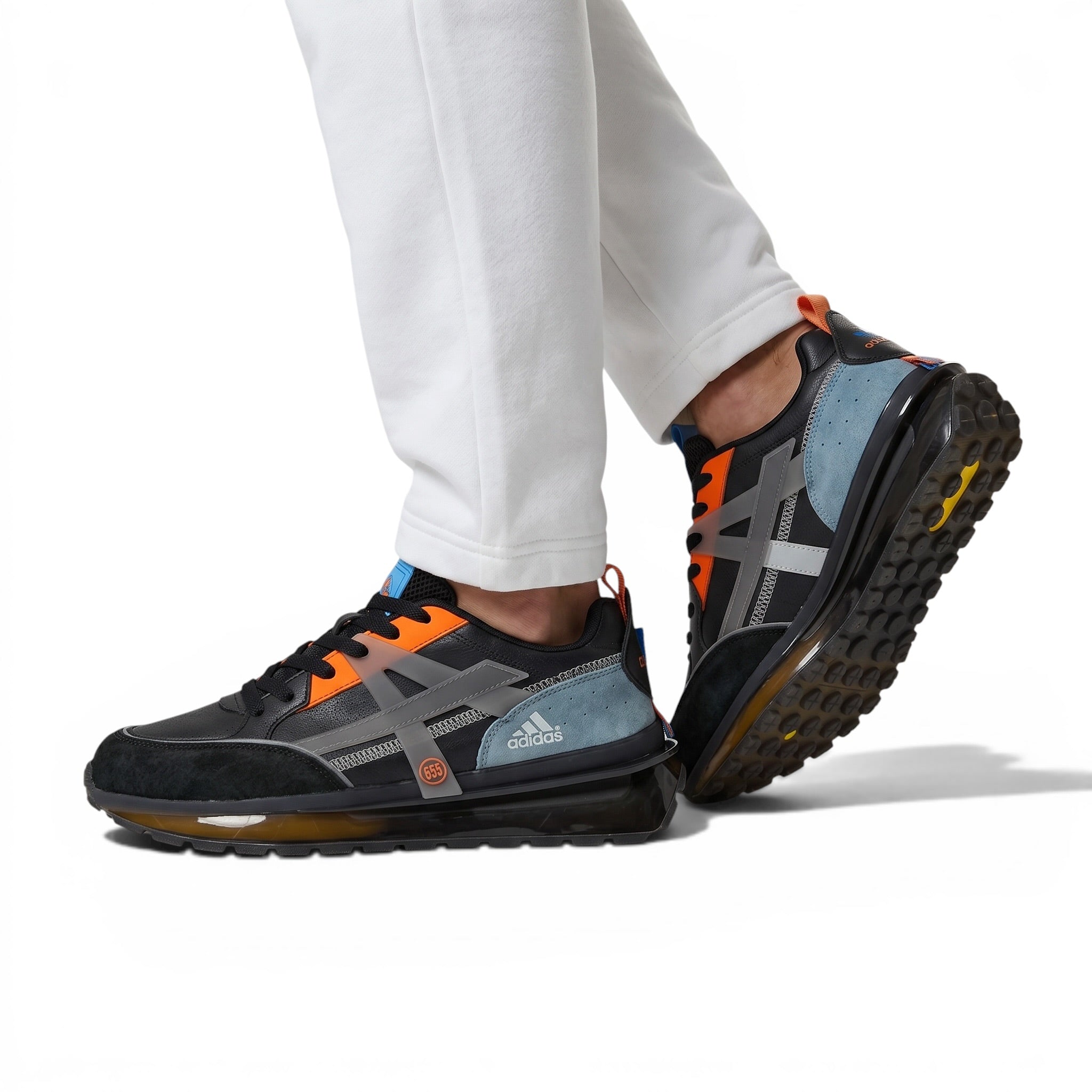 ADIDAS R55 Street Tech Sneakers 👟🔥 | Futuristic Design & Bold Urban Style