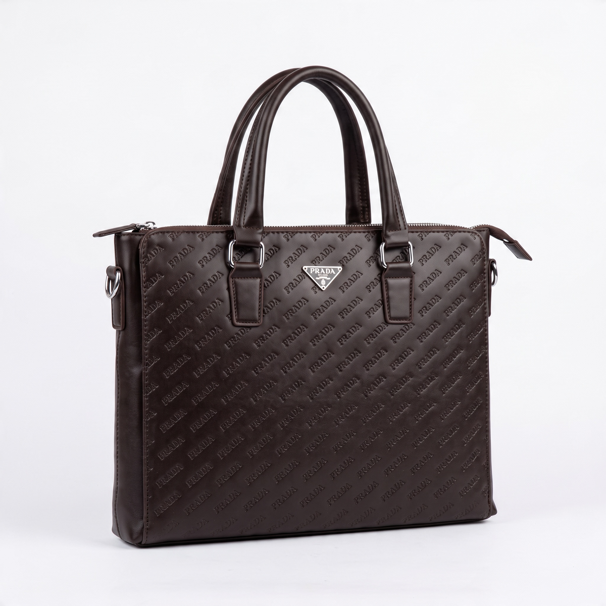Prada Briefcase – brown Leather