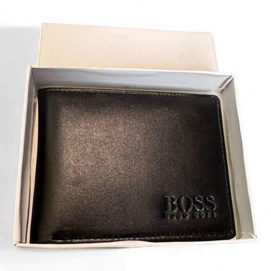 Hugo Boss Classic Black Leather Wallet