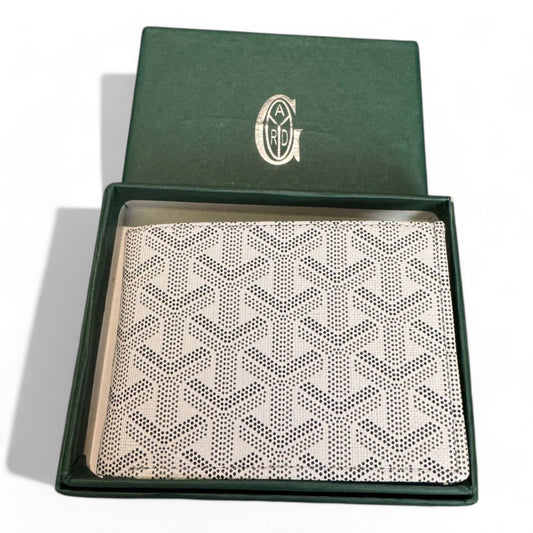 Goyard White Canvas Wallet