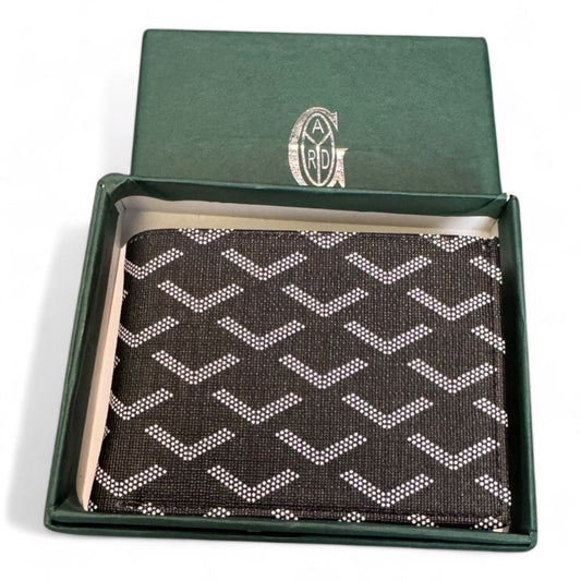 Goyard Black Canvas Wallet