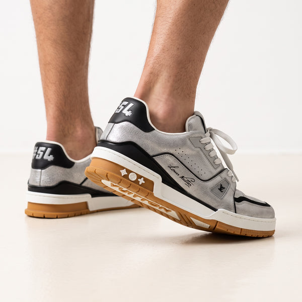 Louis Vuitton Trainer – Silver Retro Sneaker 👟