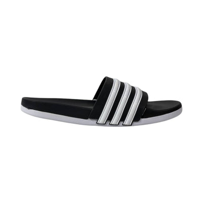 🩴 Adidas Adilette Classic Slides – Black & White Triple Stripe Edition 🖤🤍✨ - MASTERPIECE