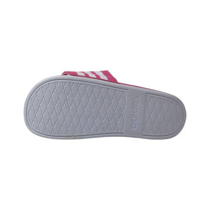 💖 Adidas Adilette Comfort Slides – Pink & White Edition 🌸✨ - MASTERPIECE