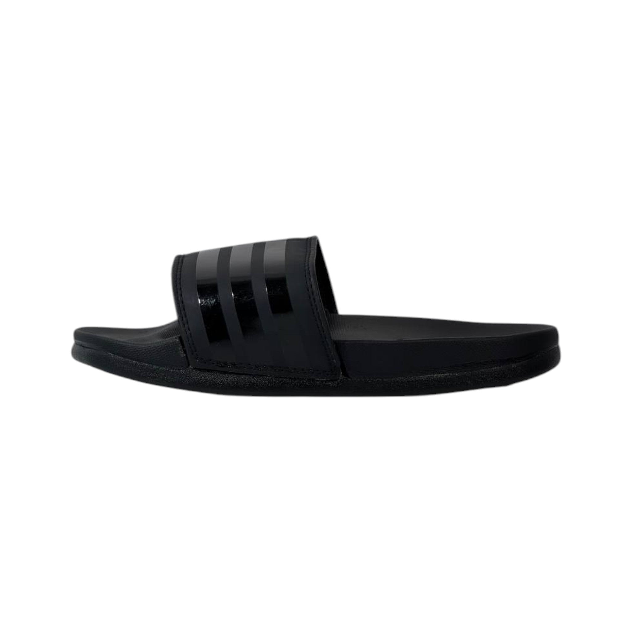🖤 Adidas Adilette Mono Slides – Triple Black Edition ⚫✨ - MASTERPIECE