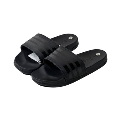 🖤 Adidas Adilette Mono Slides – Triple Black Edition ⚫✨ - MASTERPIECE