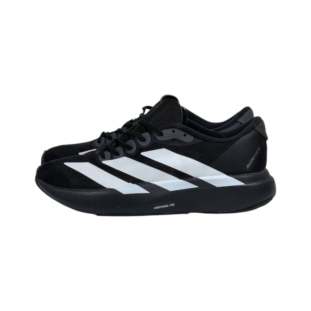 ⚡🖤 Adidas Adizero Lightweight Performance Running Sneakers – Black & White Athletic Racing Shoes 👟🔥 - MASTERPIECE
