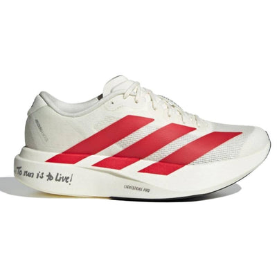 Adidas Adizero Running Shoes – White / Red - MASTERPIECE