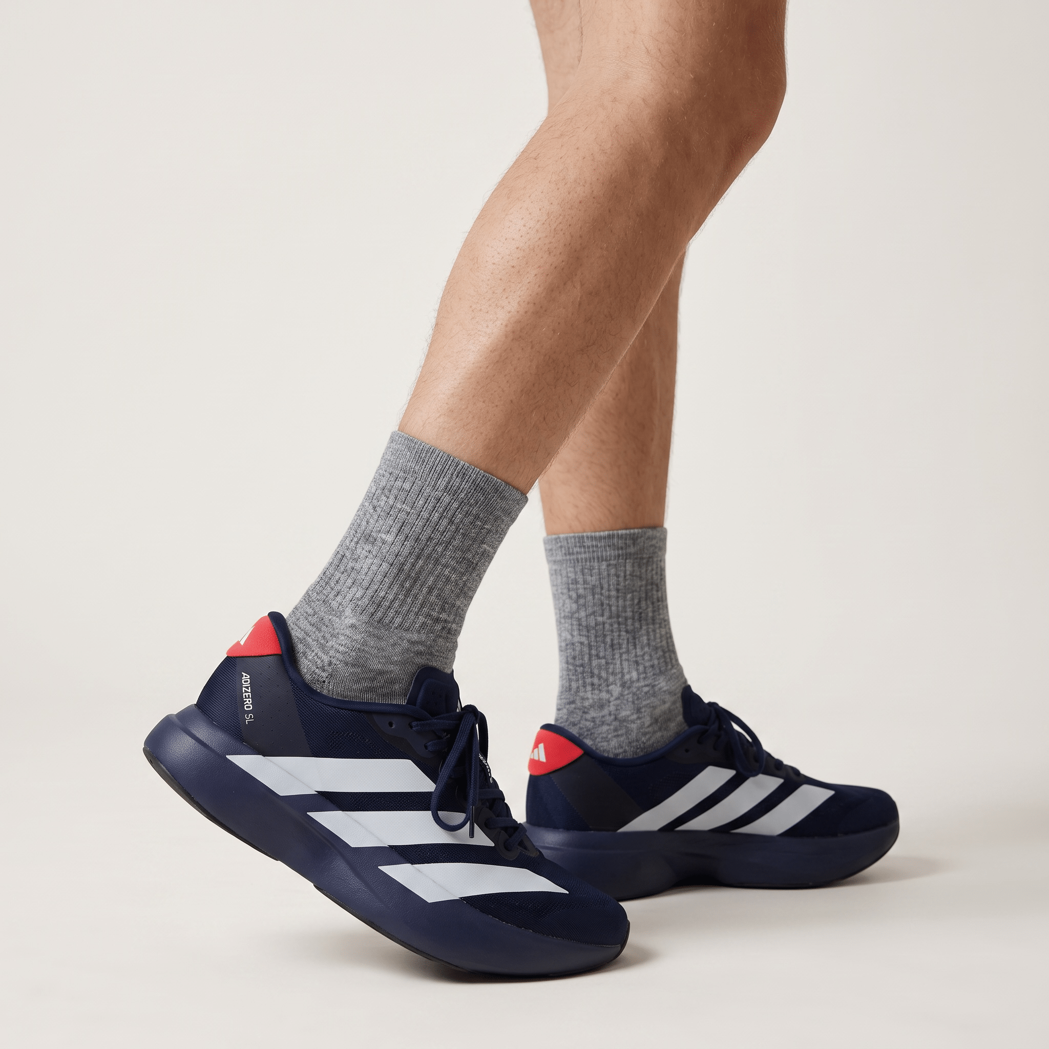 Adidas Adizero SL Running Shoes – Navy / White - MASTERPIECE